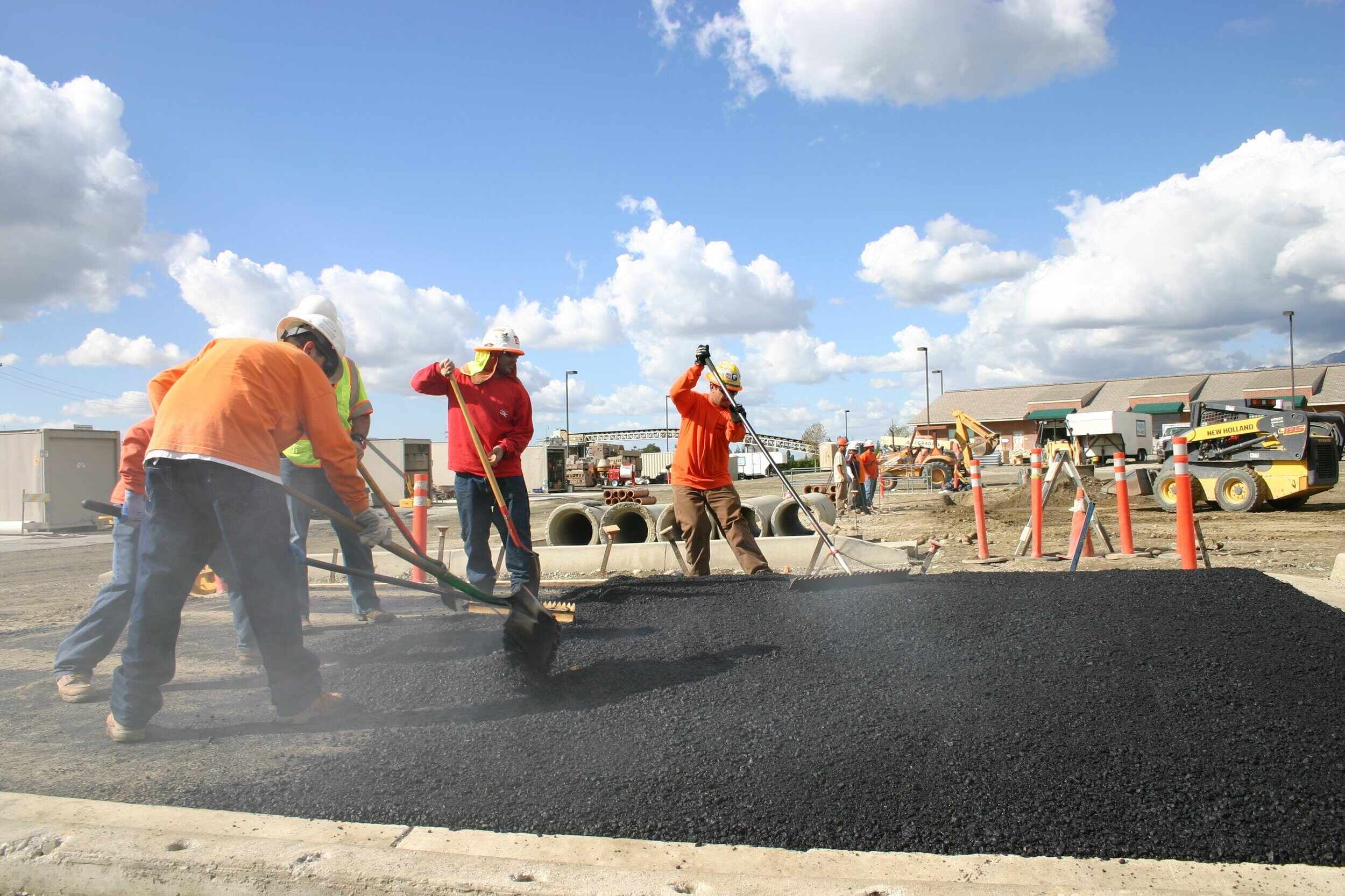 Asphalt Road Paving